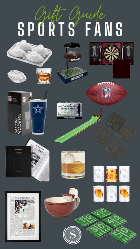 All the gifts the sports fanatic in your life would LOVE to find under the tree! Gifts For Sports Lovers, Sports Lover Gifts, Easy Christmas Gifts, Under The Tree, Sports Lover, Enjoy Your Life, Christmas Gift Guide, Gift Guides, Sports Gifts