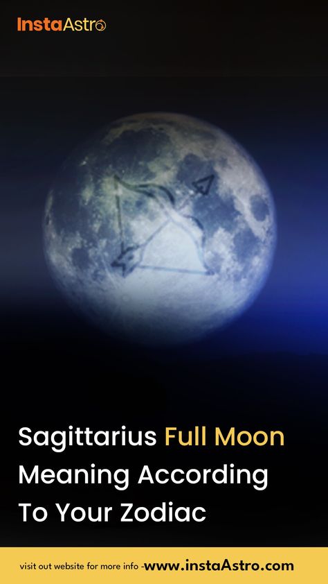 A full moon in Sagittarius can bring a sense of adventure and a desire to explore new ideas and experiences. This full moon also brings a sense of optimism and a sense of hope. It makes the natives focus on positive aspects, impacts and changes in life rather than ever focusing on the negative aspects or changes. #sagittarius #fullmoon #zodiac Full Moon In Sagittarius 2024, Full Moon Meaning, Full Moon In Sagittarius, Moon In Sagittarius, Focus On Positive, Changes In Life, Moon Meaning, Positive Aspects, Different Zodiac Signs