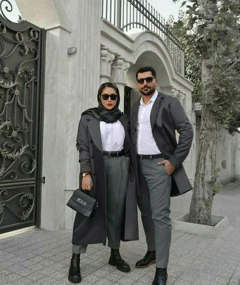 Couple Outfits Matching Classy, Couple Outfits Matching, Persian Fashion, Regular People, Trendy Outfit Ideas, Blouse Casual Fashion, Iranian Women Fashion, Couple Dress, Iranian Women