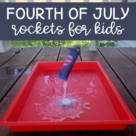 Preschool Rocket, Day Camp Activities, Steam Activities For Kids, Outside Activities For Kids, Independence Day Activities, Fourth Of July Crafts For Kids, 4th Of July Games, Teaching Mama, Summer Day Camp