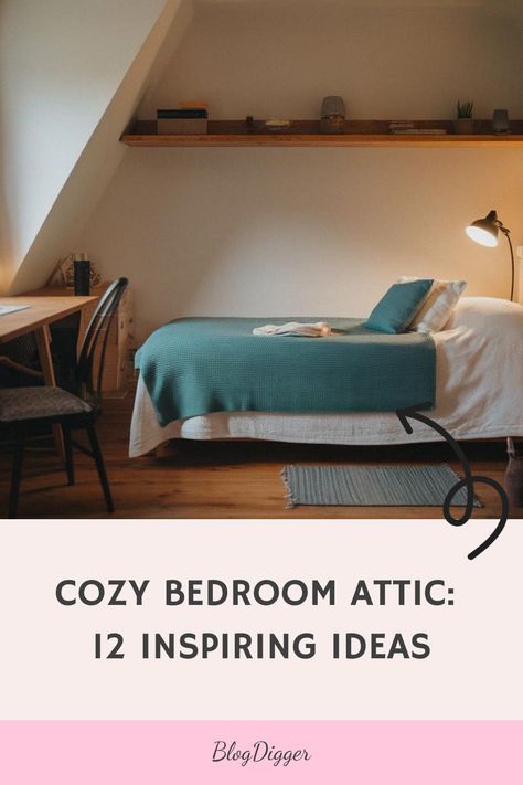 Cozy Bedroom Attic: 12 Inspiring Ideas Bedroom Attic Ideas, Bedroom Attic, Fall Bedroom Ideas, Blue Boys Bedroom, Attic Bedroom Small, Cozy Fall Bedroom, Attic Ideas, Attic Bedroom Designs, Cozy Bedrooms