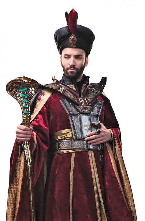 Jafar Live Action, Jafar Aladdin 2019, Jafar Descendants, Aladdin Genie Costume, Jafar Costume, Jafar Aladdin, Marwan Kenzari, Aladdin Jr, Aladdin Musical