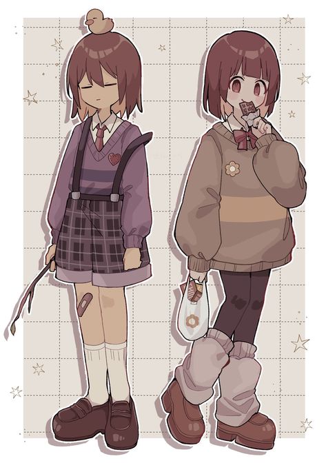 Human Art Styles, Frisk X Chara, Tokyo Revengers Mikey, Undertale Chara, Chara Undertale, Undertale Sans, Undertale Cute, Undertale Drawings, Undertale And Deltarune