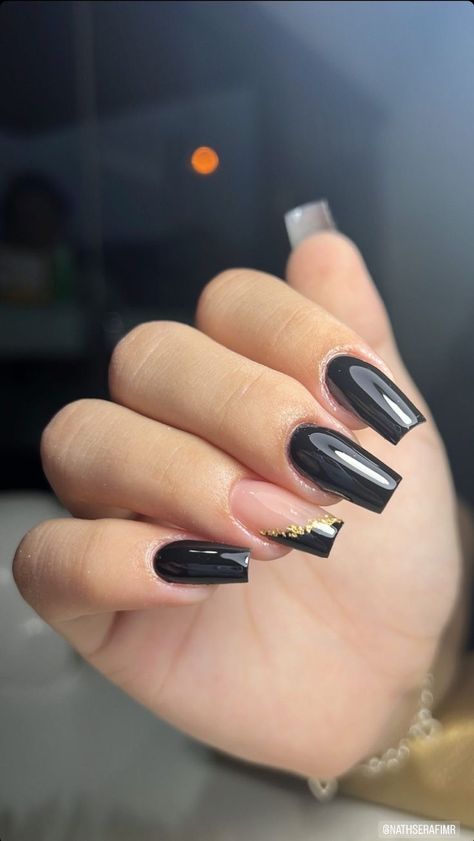 Party Nails Birthday, Black Acrylic Nails, Edgy Nails, Work Nails, Acrylic Nails Coffin Short, Nagel Inspo, Nails Desing, Dream Nails, Fancy Nails