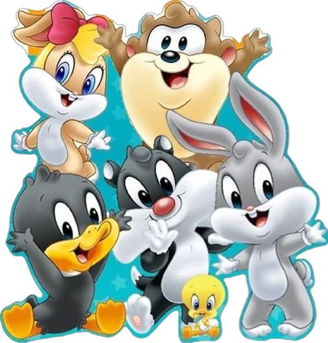 Baby Looney Tunes, Baby Mickey, Disney Cakes, Bugs Bunny, Baby Decor, Looney Tunes, Baby Shower, Collage, Disney