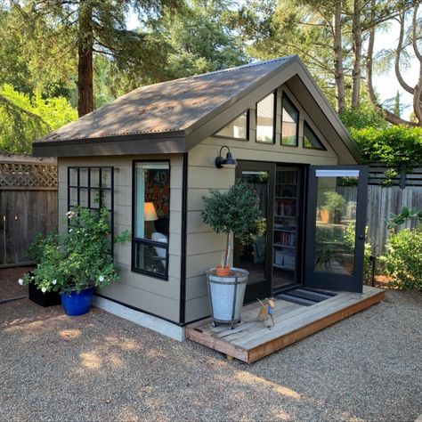 Studio Shed; prefab shed; tiny house; Portland Series Small Shed, Casa Garage, Small Garden Shed, Backyard Guest Houses, Shed Makeover, Shed Office, Backyard Cottage, Modern Shed, Studio Shed