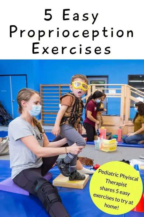 Pediatric Pt Ideas, Pediatric Physical Therapy Aesthetic, Pediatric Physical Therapy Clinic Design, Proprioception Activities, Physical Development Activities, Sensory Integration Activities, Proprioceptive Activities, Children Exercise, Therapy For Kids