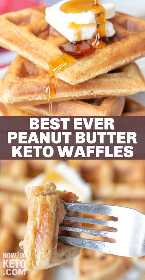 Waffles With Peanut Butter, Egg And Peanut Butter Waffle, Peanut Butter Waffles Easy, Peanut Butter Egg Waffle, Keto Peanut Butter Chaffles, Peanut Butter Waffles Keto, Keto Peanut Butter Pancakes, Peanut Butter Chaffle Recipe Keto, Keto Waffles Almond Flour