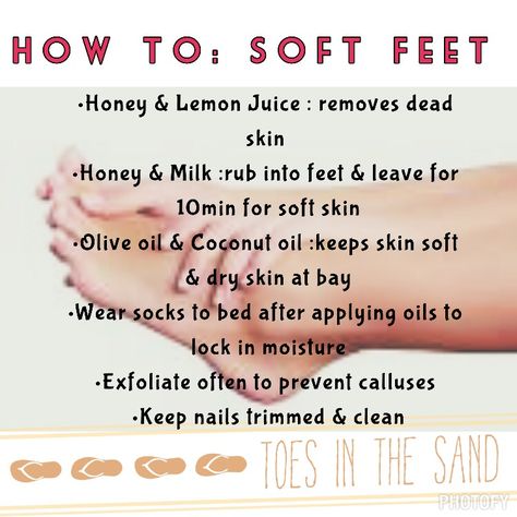 How To Soften Feet Overnight, How To Make Feet Prettier, How To Take Care Of Your Feet Tips, How To Get Feet Smooth, Softer Feet Tips, How To Make Your Feet Smooth, How To Make Your Feet Soft At Home, How To Make Feet Soft, How To Soften Feet At Home