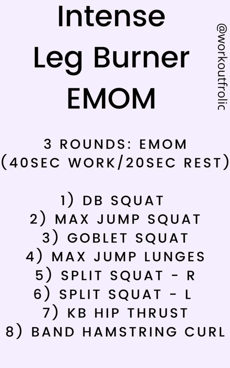 Lower Body Emom Workout, Amrap Leg Workout, Leg Emom Workout, Crossfit Leg Workout, Emom Crossfit, Crossfit Legs, Metcon Workout, Senior Workout, Marathon Plan