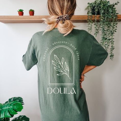 Doula Shirt Doula Gift BrightenBloomDesigns - Etsy Birth Doula Shirts, Doula Shirt Ideas, Doula Outfit, Doula Shirt, Birth Worker, Doula Gifts, Doula Business, Midwife Gift, Birth Doula