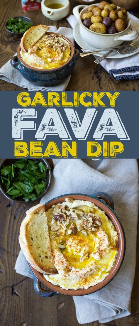 Fava Beans Recipes, Unprocessed Recipes, Fava Bean, Diy Easy Recipes, Best New Recipes, Csa Recipes, Vegan Dip, Meatless Main Dishes, Delicious Magazine