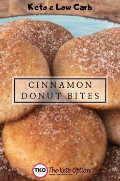 Donut Bites, Diet Lunch, Desayuno Keto, Keto Donuts, Keto Cinnamon, Recipe Low Carb, Cinnamon Donuts, Postre Keto, Low Carb Muffins