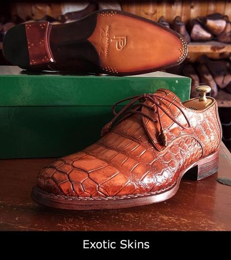 PAUL PARKMAN ® Handmade Shoes Mens Fashion Business Casual, Mens Fashion Wedding, Crocodile Shoes, Awesome Shoes, Stylish Mens Fashion, Classy Men, Man Fashion, Grown Man, Latest Mens Fashion