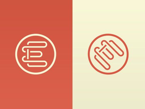 E & M monogram - Left or Right? by Erik Peterson on Dribbble Medical Logos Inspiration, Two Letter Logo, Ems Logo, Designer Working, M Monogram, Clothing Brand Logos, Medical Logo, Franklin Tn, Initials Logo