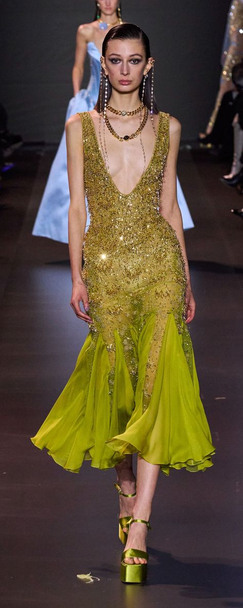 Georges Hobeika 2023, Couture Spring 2023, Georges Hobeika Couture, Hobeika Couture, Rami Al Ali, 2023 Couture, Valentin Yudashkin, 90s Runway Fashion, Damir Doma