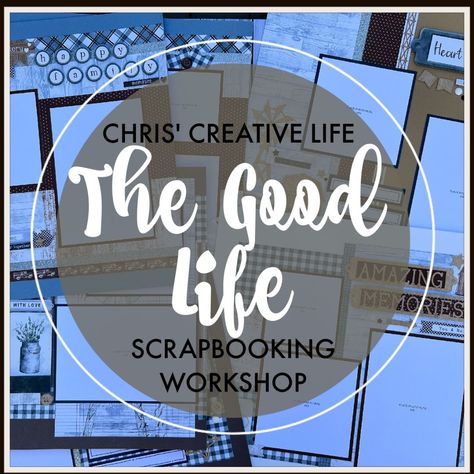 The Good Life Scrapbooking Workshop | Chris' Creative Life Deck The Palms, October Ideas, Fall Photo Shoot, Ctmh Layouts, Scrapbook Videos, Different Photos, Petting Zoo, Fall Photo, The Palms