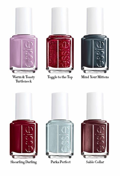 Giveaway :: Essie Essie Christmas Colors, Essie Winter Colors, Essie Clothing Optional Nail Polish, Essie Ballet Slippers Nail Polish, Essie Paisley All The Way, Essie Totally Plaid, Essie Nail Polish Colors, Essie Colors, Natural Nail Designs