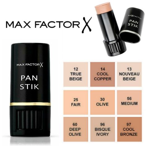 Everyday Foundation, High Coverage Foundation, Foundation Stick, Handbag Essentials, Full Coverage Foundation, Foundation Shades, Foundation Makeup, Stick Foundation, Max Factor