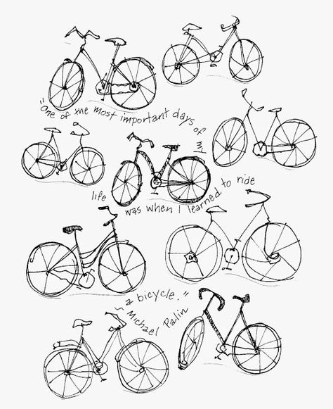 Line Sketching, Bicycle Printable, Beautiful Flower Gardens, Bicycle Sketch, Sketching People, Eating Whole Foods, Bicycle Drawing, Watercolor Simple, Bicycle Tattoo