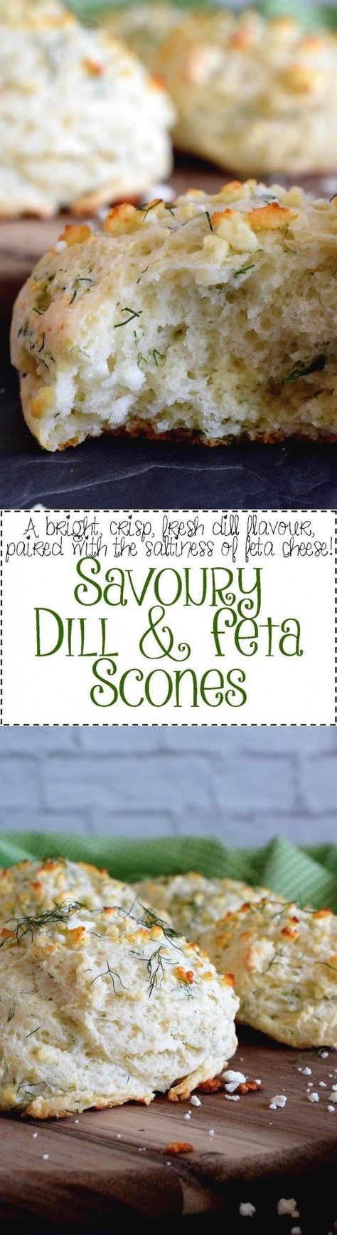 Feta Scones, Savory Scones Recipe, Peasant Food, Hp Sauce, Savory Scones, Savoury Baking, A Match Made In Heaven, Scone Recipe, Fresh Dill