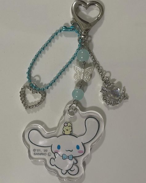 cinnamoroll keychain ☆ﾐ(o*･ω･)ﾉ #fyp #foryou #foryoupage #keychain #jewelry #jewellery #cinnamoroll #sanrio #smallbusiness #business #website #buynow #sweetblissjewelry Cinamoroll Keychain, Cinnamoroll Keychain, Keychain Jewelry, Cinnamoroll Sanrio, Bead Ideas, July 11, Business Website, Buy Now, Kitty