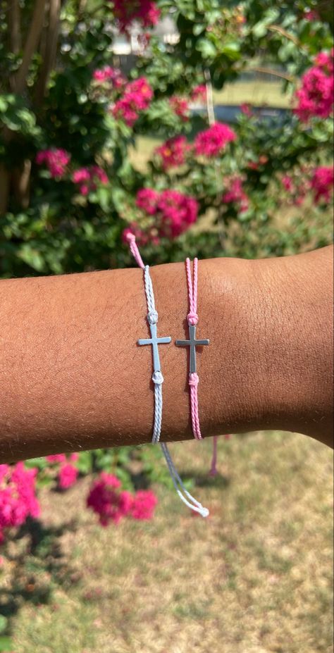 Matching Cross Bracelets, Diy Wwjd Bracelet, Christian Jewelry Aesthetic, Christian Bracelets Diy, Diy Christian Gift, Christian Branding, Wwjd Bracelets, Christian Jewelry Bracelets, Christian Gifts Diy