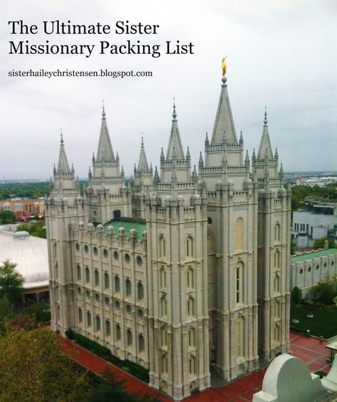 Sister Christensen's Mission Blog: The Ultimate Sister Missionary Packing List -- Great tips and includes a printable PDF file check list! Sister Missionary Packing List, Lds Sister Missionary Outfits, Mission Prep, Sister Missionary Outfits, Mission Call, Ultimate Packing List, Lds Mission, Sister Missionaries, Missionary Work