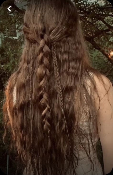 Rambut Brunette, Hippie Hair, Dream Hair, Pretty Hair, Aesthetic Hair, Hair Stuff, Cute Hair, Pretty Hairstyles, Summer Hairstyles