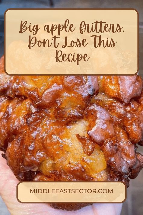 The Best Apple Fritters, Best Apple Fritters Recipe, Apple Fritters Baked, Apple Desserts With Fresh Apples, Fruit Fritters, Easy Apple Fritters, Baked Apple Fritters, Recipe Using Apples, Fresh Fruit Desserts