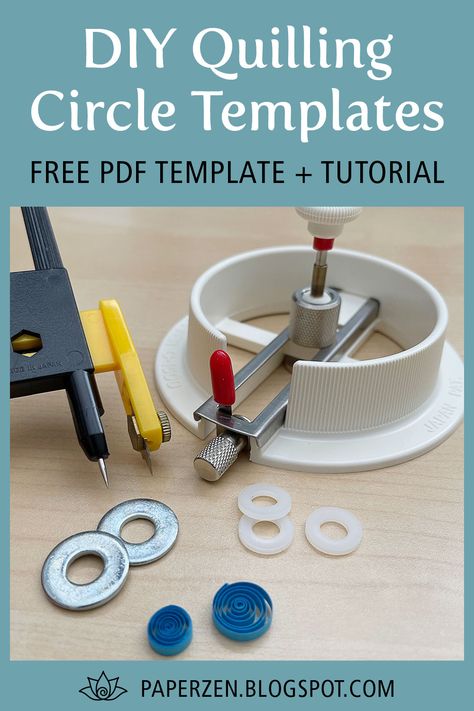 5 ways to make quilling circle template Quilling Templates Free Printable, Free Quilling Patterns Printables Templates, Quilling Templates, Free Quilling Patterns, Quill Art, Paper Quilling Tutorial, Easy Diy Ideas, Papercraft Ideas, Paper Flower Art