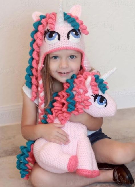 Crochet Wedding Dress Pattern, Crochet Unicorn Hat, Crochet Pony, Stuffed Unicorn, Doll Softie, Unicorn Hat, Crochet Unicorn, Unicorn Pattern, Unicorn Toys