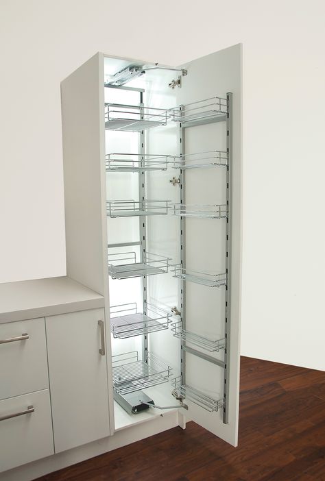 I520 Series Pantry Unit with Soft-Close - www.formed-uk.com Cupboards Designs, Pantry Unit, Modern Kitchen Cupboards, Wooden Cupboard Design, Small Modern Kitchen, Kitchen Cabinets Pictures, Kitchen Cupboards Paint, Wooden Cupboard, Kitchen Island Ikea Hack