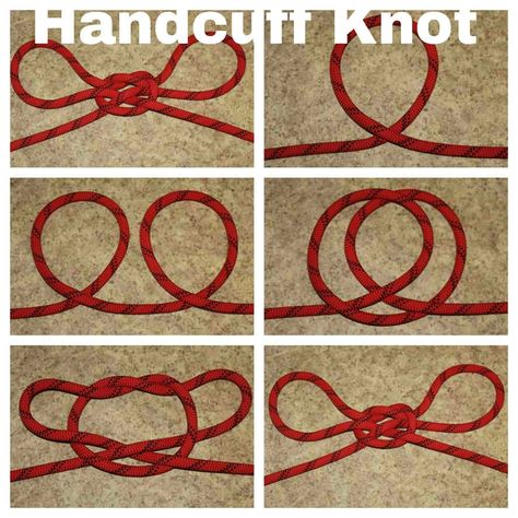 Handcuff Knot Tutorial, How To Tie Rope Hand Cuffs, Body Rope Knots Diy, Belt Handcuffs Tutorial, Rope Knots On People, How To Tie Hands With Rope, Diy Body Harness Tutorial, Diy Body Harness, Knot Tying Instructions