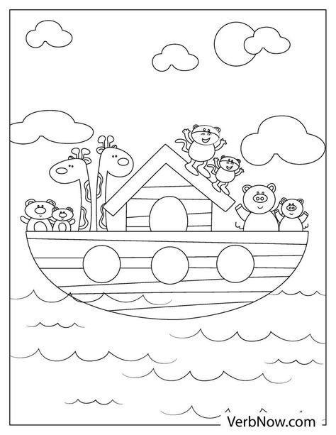 Noahs Ark Preschool, Noahs Ark Craft, Ark Craft, Acotar Series, Class Pictures, Noah S Ark, Noah's Ark, Bible For Kids, Childrens Church