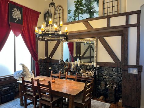 Home / Twitter Dungeons And Dragons Room, Tavern Decor, Dnd Room, Medieval Home Decor, Dungeon Room, Games Room Inspiration, Dads Room, Dream Basement, Gamer Room Decor