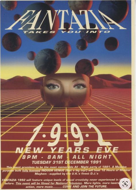 1990s Rave, 90s Graphic Design, Rave Art, Rave Flyer, 90s Rave, Rave Music, Acid House, Retro Futuristic, Festival Posters