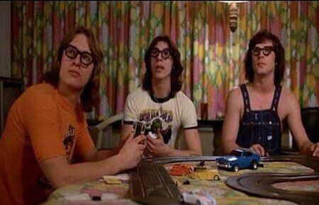 Clip out of the movie Slap Shot. The Hanson Brothers. (Dave Hanson, Steve and Dave Carlson). Slap Shot Movie, Melinda Dillon, Michael Ontkean, Strother Martin, Hanson Brothers, Slap Shot, Slot Racing, Hockey Humor, Sports Movie