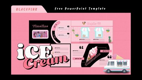 Kpop Ppt Template, Kpop Slides Template, Barbie Powerpoint Template, Pixel Powerpoint, Kpop Powerpoint Template, Kpop Powerpoint, Blackpink And Selena Gomez, 29 Aesthetic, Aesthetic Ppt