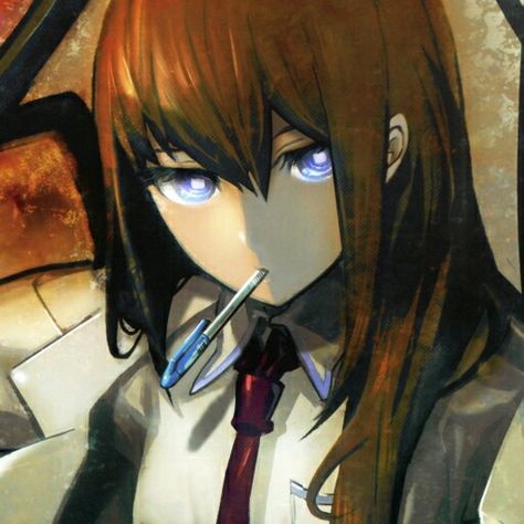 Steins Gate Pfp, Makise Kurisu, Steins Gate, Gate, Follow Me, Anime