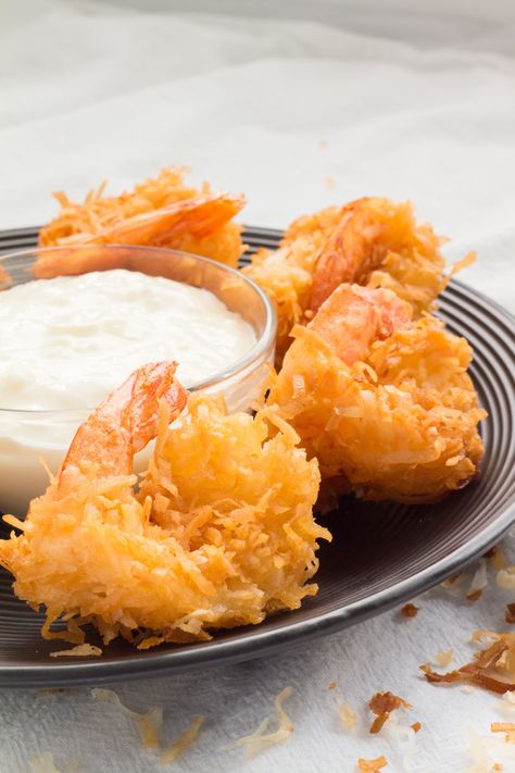 Coconut Shrimp And Sides, Pina Colada Sauce, Coconut Shrimp Dipping Sauce, Coconut Shrimp Sauce, Shrimp Dipping Sauce, Best Sauces, Natashas Kitchen, Baked Coconut Shrimp, Baked Coconut