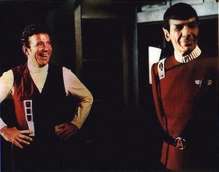 Kirk and Spock Star Trek Costumes, Star Trek Tattoo, Star Trek Costume, Star Trek Generations, Spock And Kirk, Star Trek Ii, Star Trek 1, Star Trek 1966, Star Trek The Original Series