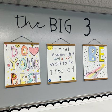 BRITT (@miss5th) • Instagram photos and videos Whole Group Classroom Management, Our Class Promise, Mindful Classroom, Classroom Promise, Beginning Of The Year Activities, Class Promise, Groups Of Three, Mindfulness Classroom, Group Discussion