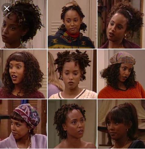 90s Natural Hairstyles, Kellie Shanygne Williams, Black Hair 90s, Rachel Haircut, Braided Pigtails, Tia Mowry, Hair Catalog, Mahō Shōjo, 90s Hairstyles