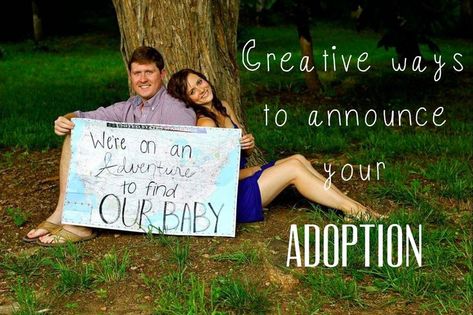 We Are Adopting Announcement, Adoption Announcement Photoshoot, Baby Announcement Quotes, Foster Care Announcement, Adoption Ideas, Adoption Announcements, Adoption Photography, Domestic Adoption, Adoption Photos