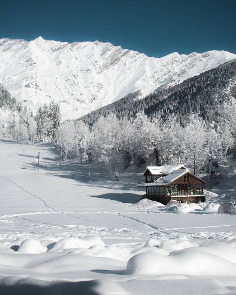 Snow in Solang valley Manali Solang Valley Manali, Travel In India, Cabin, India, Travel