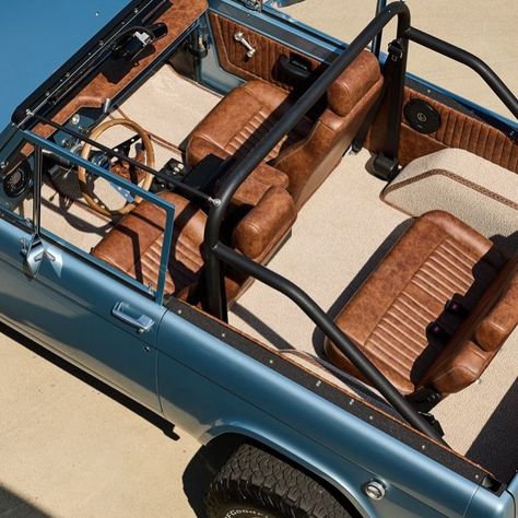 Ford Bronco appreciation post 🩵 just because I love them so much … #sddeets #sandiego #sandiegoblogger #ford #fordbronco #vintagebronco #cars #dreamcar Old Ford Bronco Interior, Vintage Ford Bronco Interior, 70s Ford Bronco, Vintage Ford Bronco Yellow, Ford Bronco Sport Area 51, Appreciation Post, Ford Bronco, Dream Cars, Ford