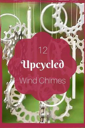 Mini Jardin Zen, Windchimes Diy, Make Wind Chimes, Wind Chimes Homemade, Wind Chimes Craft, Upcycling Projects, Garden Ideas Cheap, Diy Wind Chimes, Outdoor Crafts