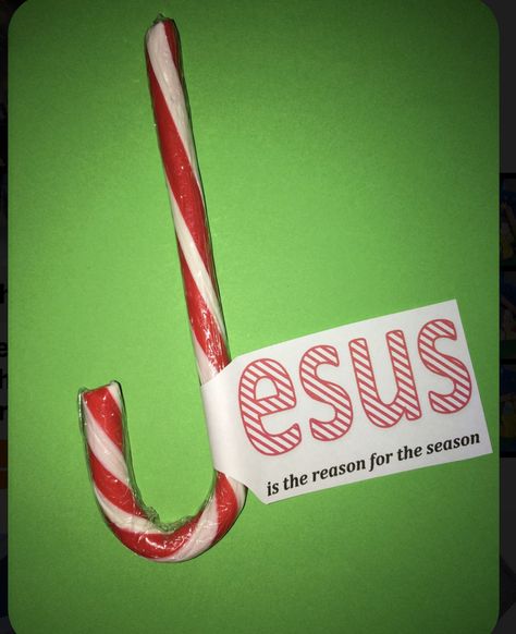 Candy Cane For Jesus, Preschool Jesus Christmas Crafts, Christmas Crafts For Kids Church, Sunday School Christmas Decorations, Kids Christmas Goodie Bag Ideas, Christmas Vbs Ideas, Jesus Christmas Crafts For Kids, Christmas Crafts For Kids Christian, Christmas Crafts For Church