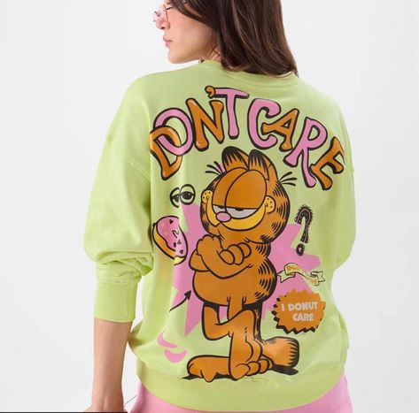 Garfield Clothing, Garfield Collection, Dark Souls Artwork, Ladies Design, Girls Joggers, Dont Care, Archie Comics, Sweatshirts Online, Boys Clothes